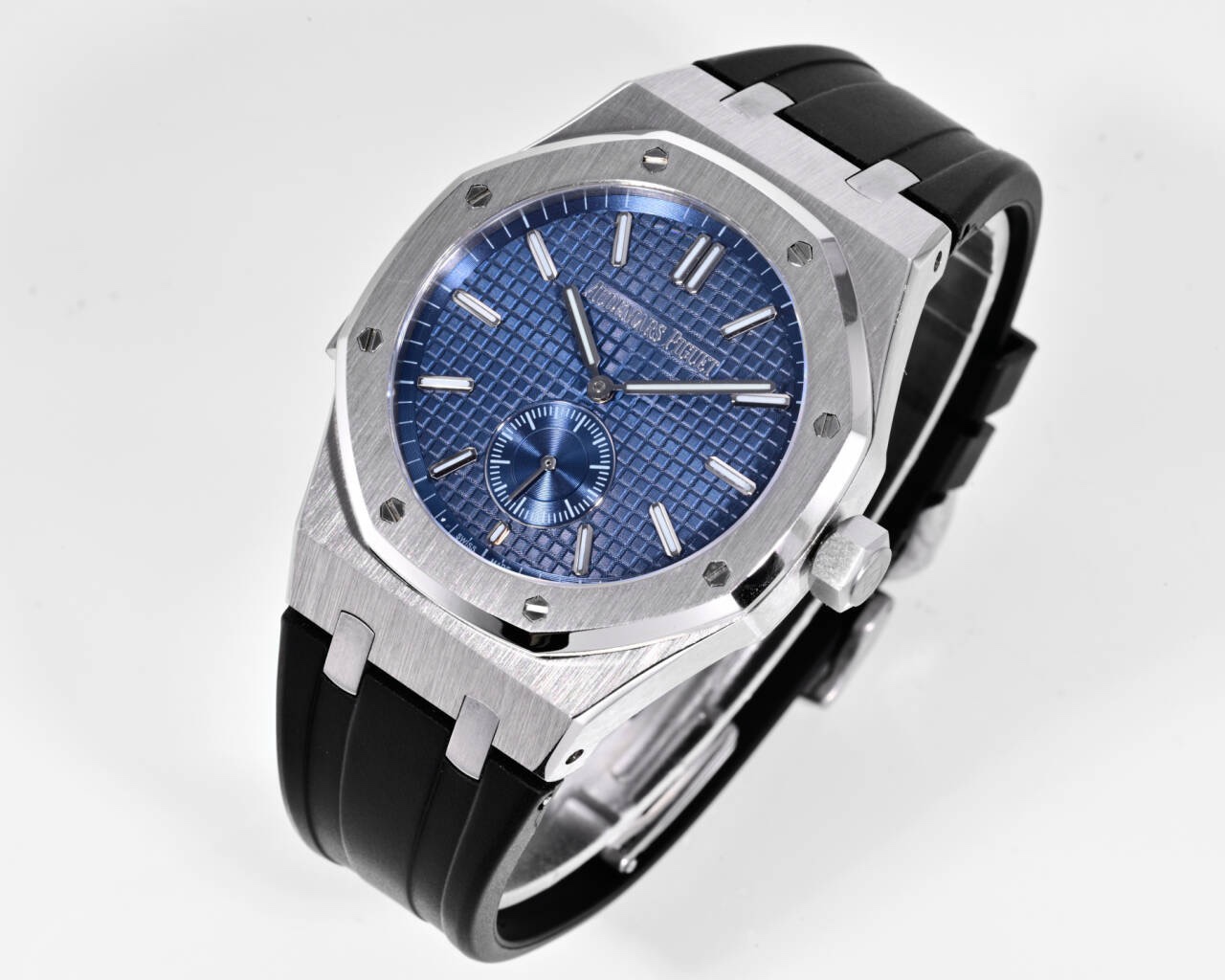 Audemars Piguet Royal Oak 42mm Men Automatic Watch, Rubber Strap, Multi Dials