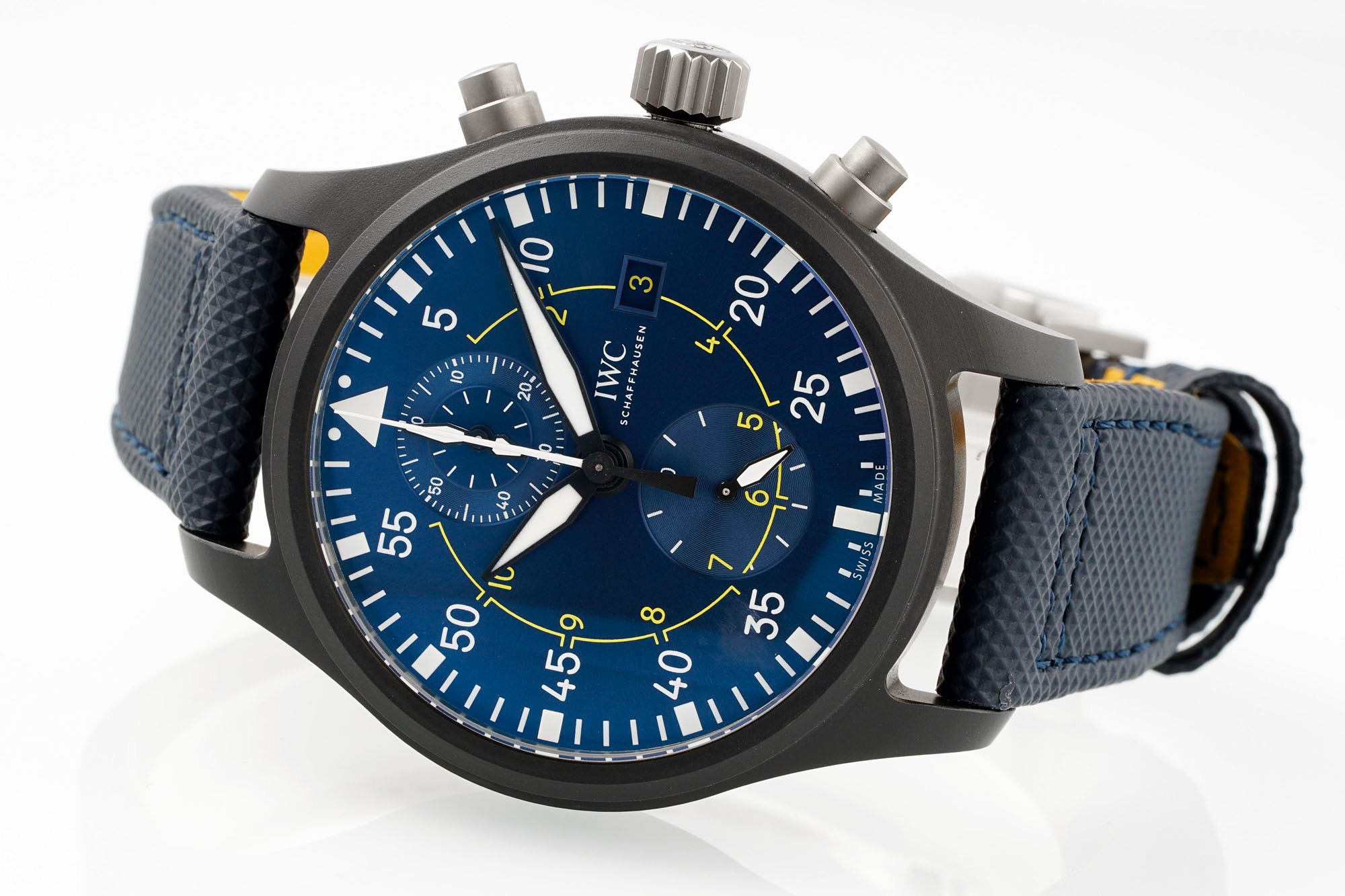 IWC Da Vinci Chronograph Watch 42mm | Modified Cal.89361 Integrated Movement Full Working Functions
