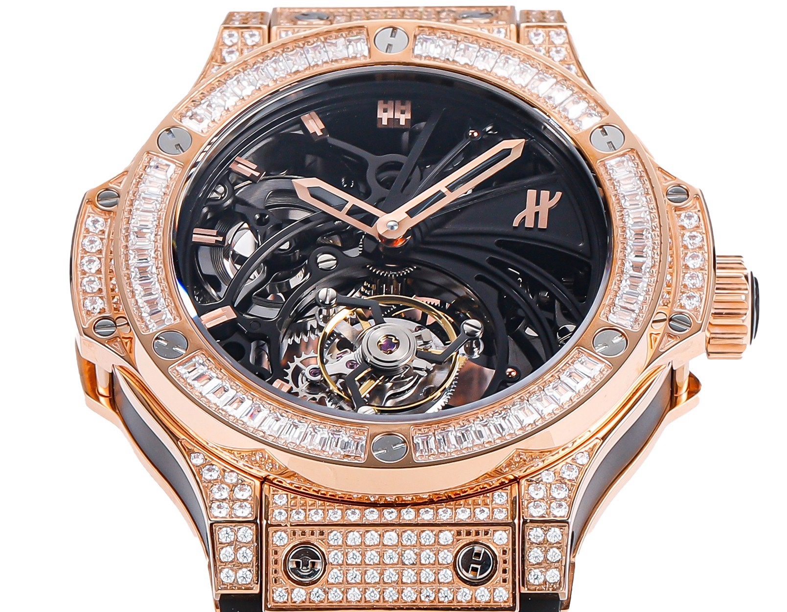 Hublot Big Bang V4 Upgraded True Tourbillon Watch 1:1 Super Clone