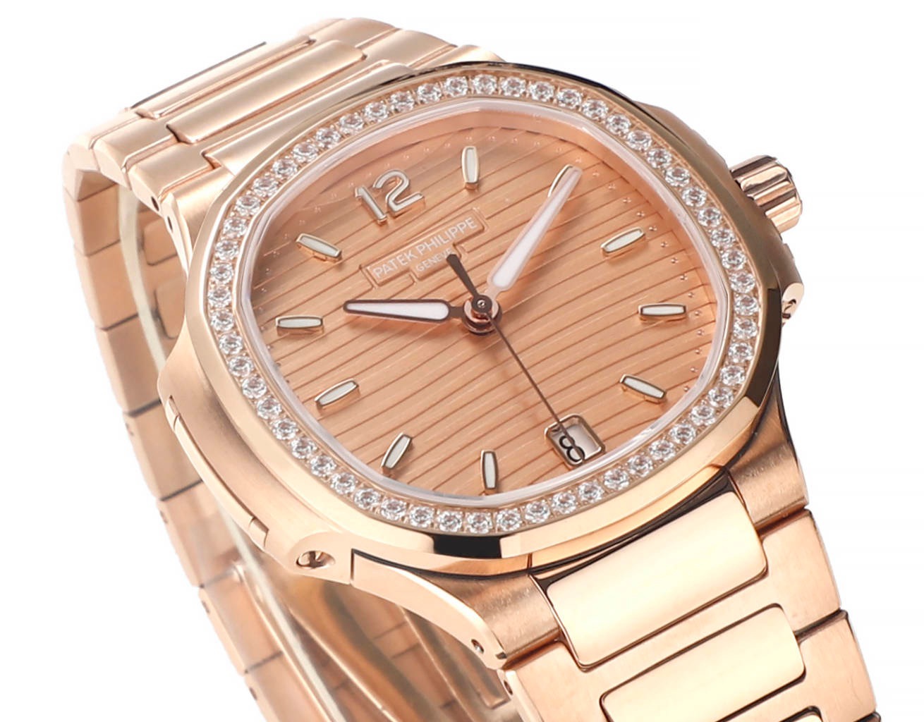 Patek Philippe Nautilus 7118 Ladies Watch | Custom Cal.324SC