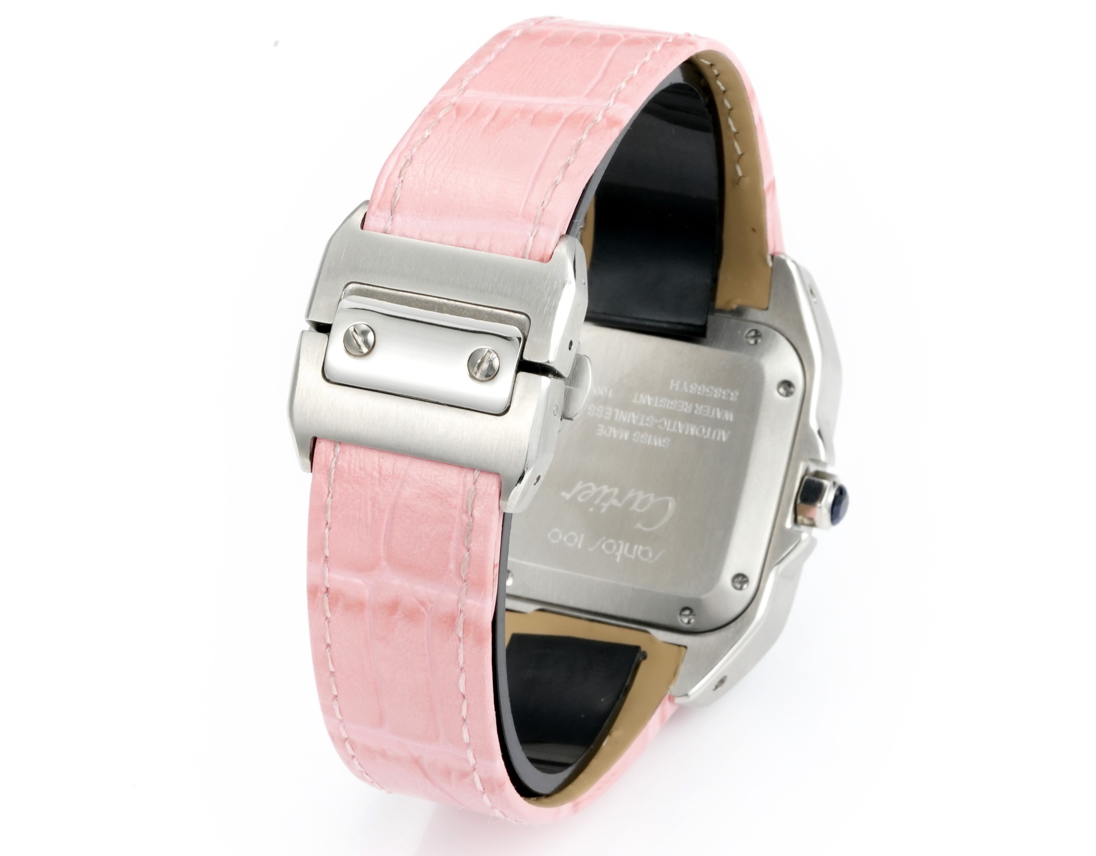 Cartier Santos 100th Anniversary Ladies Automatic Watch, 35.6mm