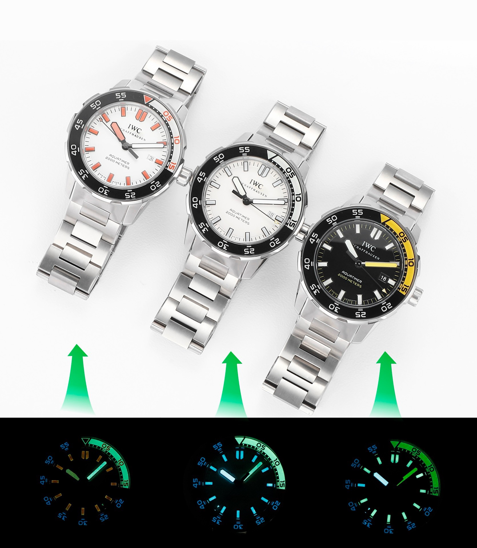 IWC Aquatimer 2000M Diving Watch | V6S Factory 44mm Super Luminous Sports Diver
