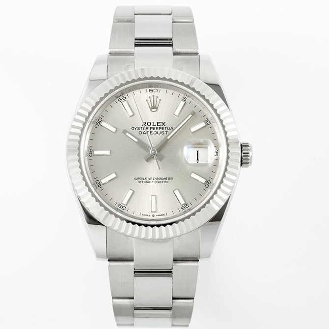 Rolex EWE Factory Datejust 41mm Men Watch, 3235 Automatic Movement, 904L Steel