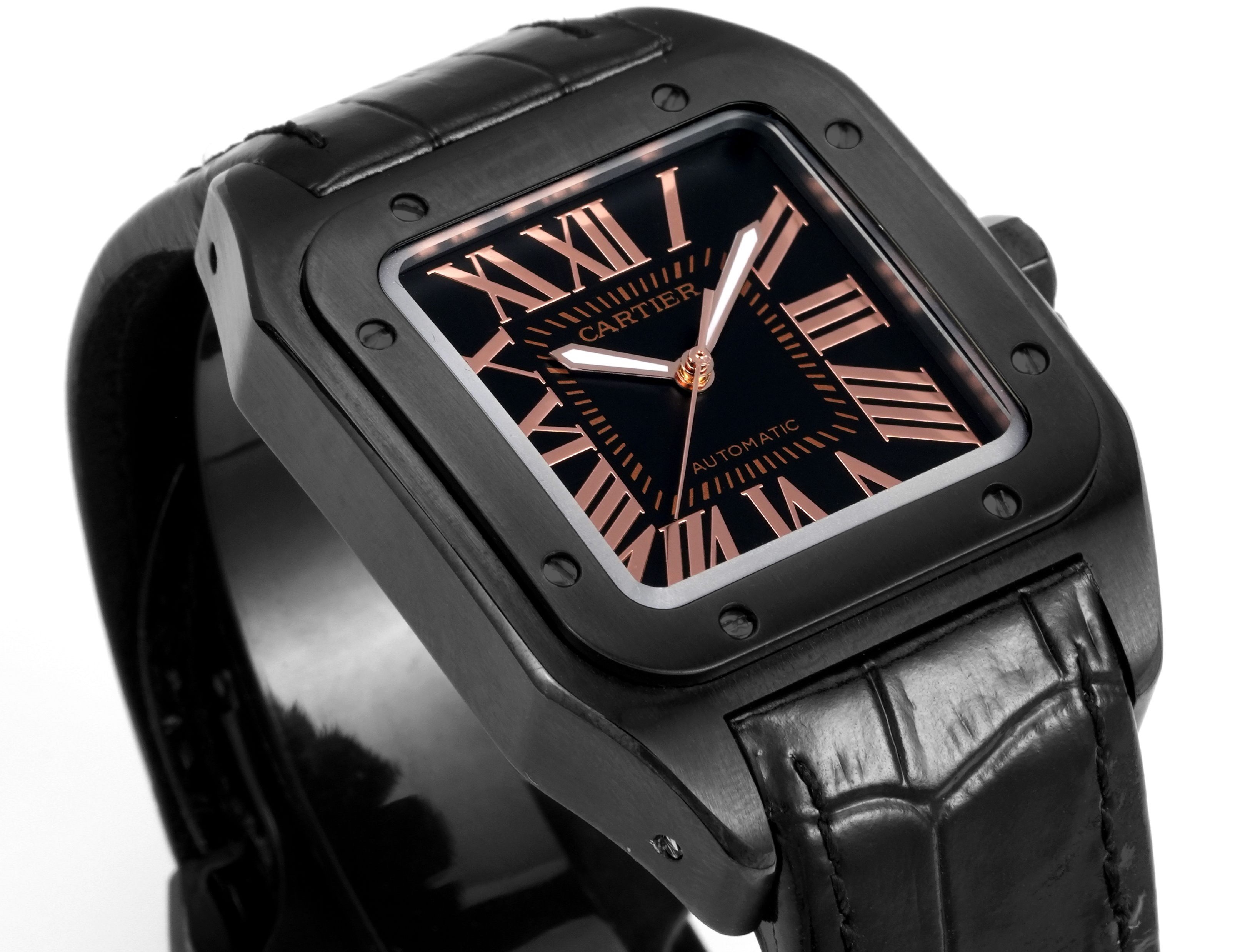 Cartier Santos 100th Anniversary Ladies Automatic Watch, 35.6mm