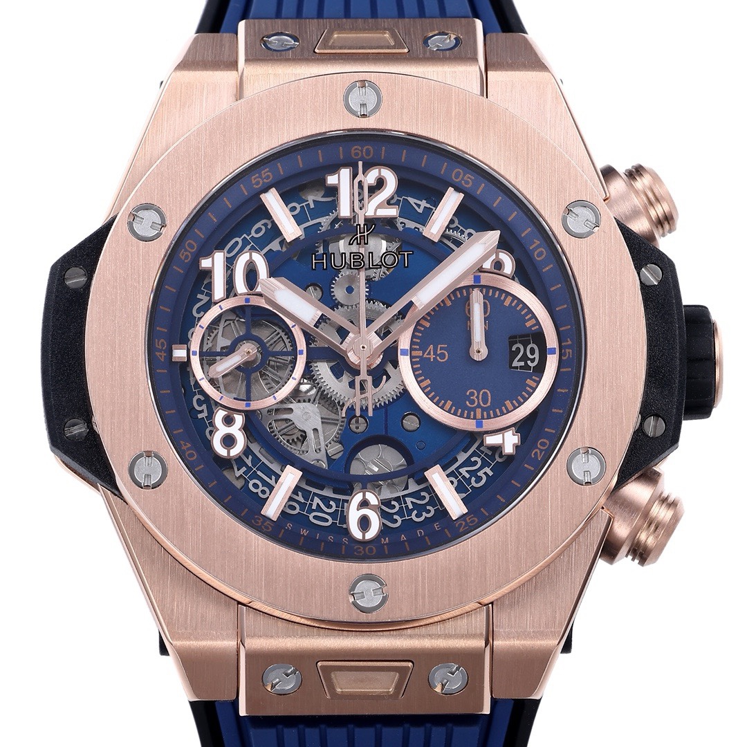 Hublot Big Bang Automatic Chronograph Watch 42mm Titanium Rubber Strap