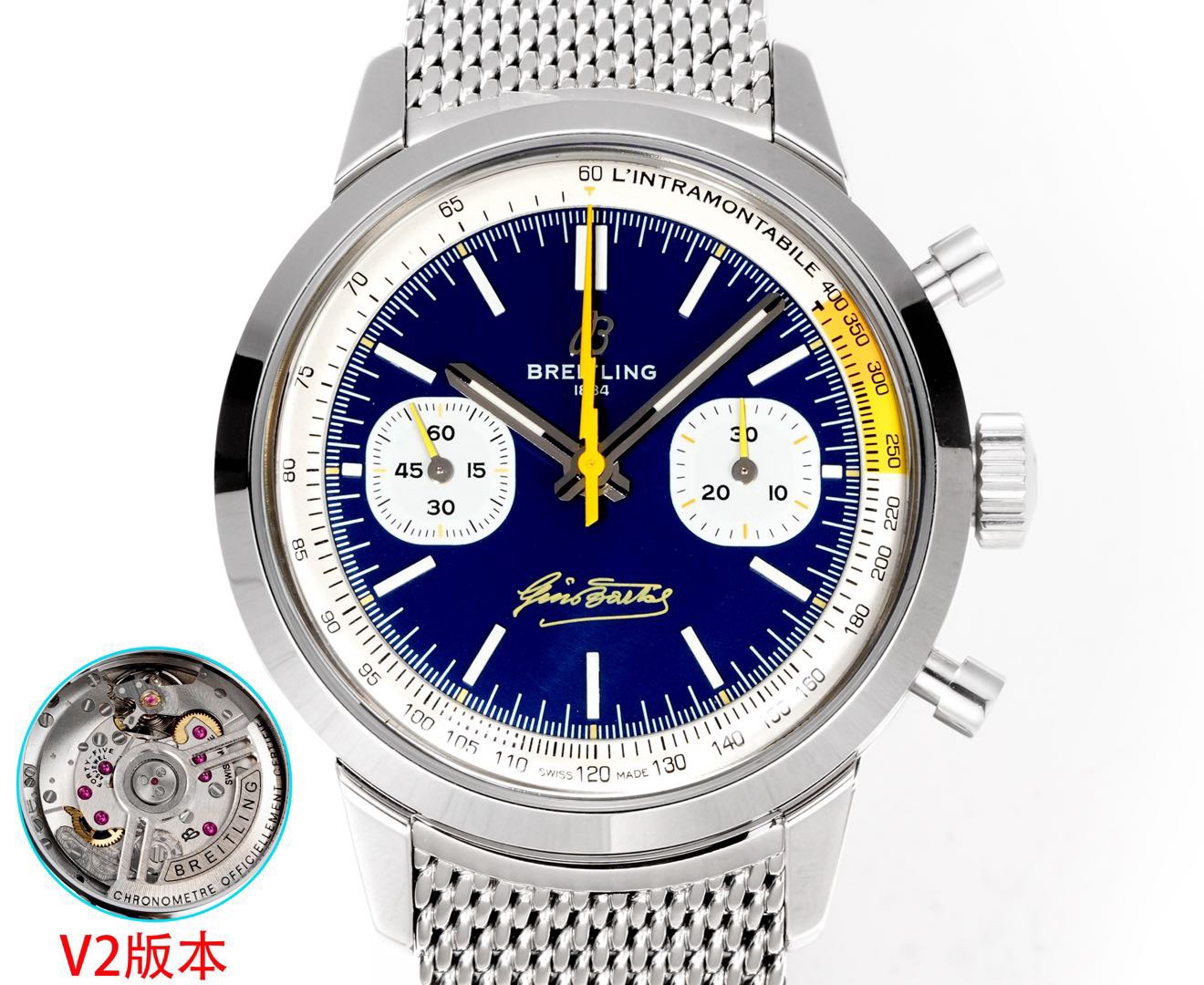 Breitling Top Time 41mm B01 Movement Racing Watch