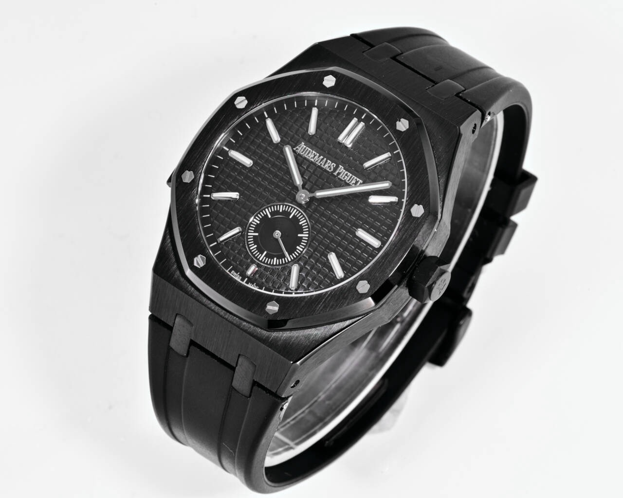 Audemars Piguet Royal Oak 42mm Men Automatic Watch, Rubber Strap, Multi Dials