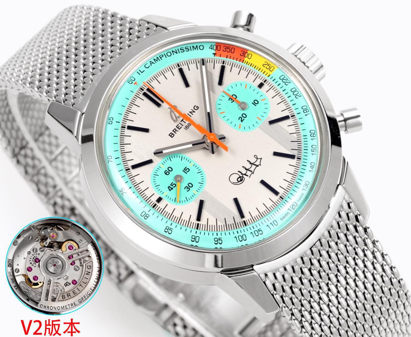 Breitling Top Time 41mm B01 Movement Racing Watch