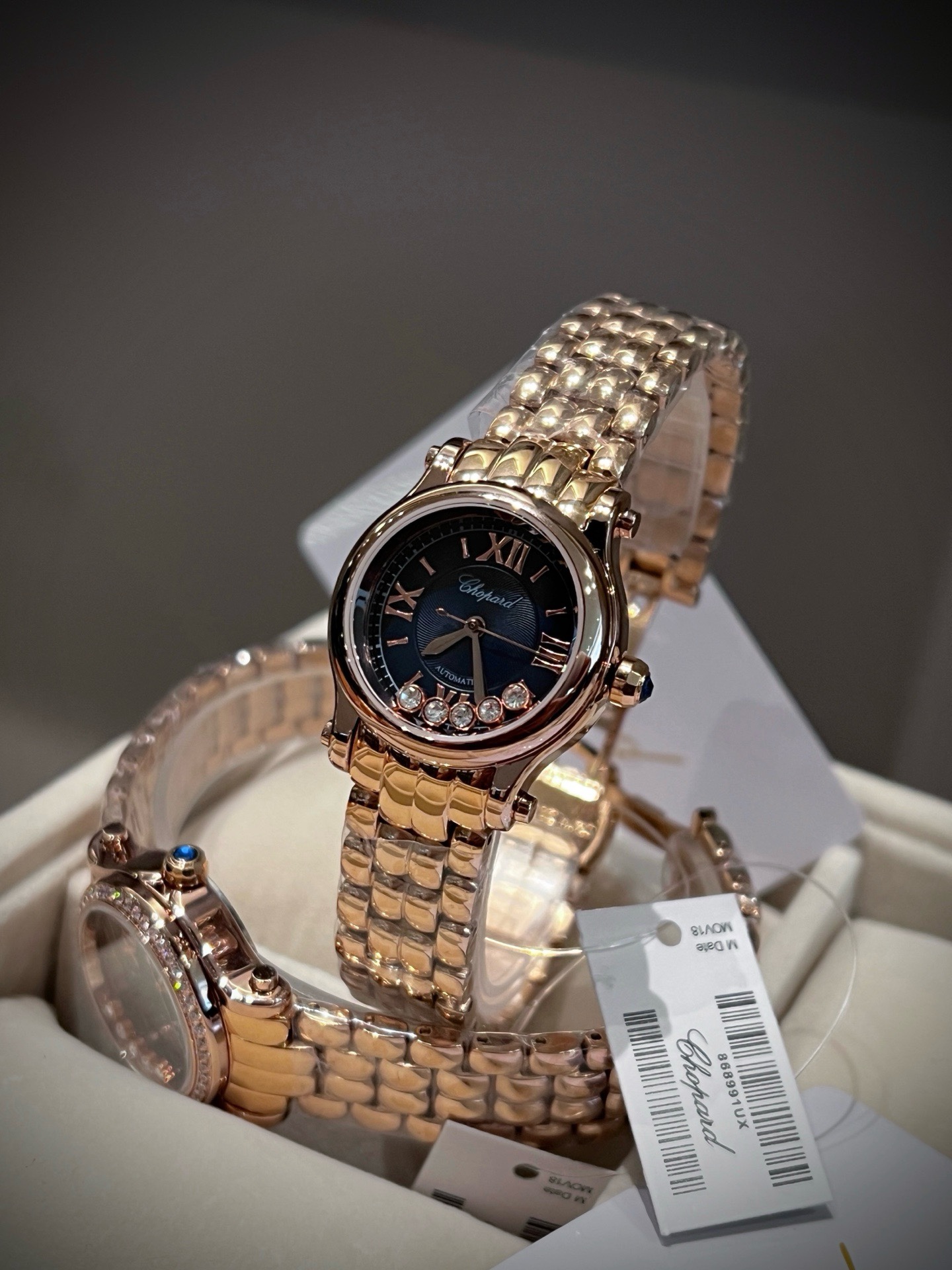 Chopard Happy Diamonds Women Watch 30mm, Stainless Steel Bracelet Fashion Watch