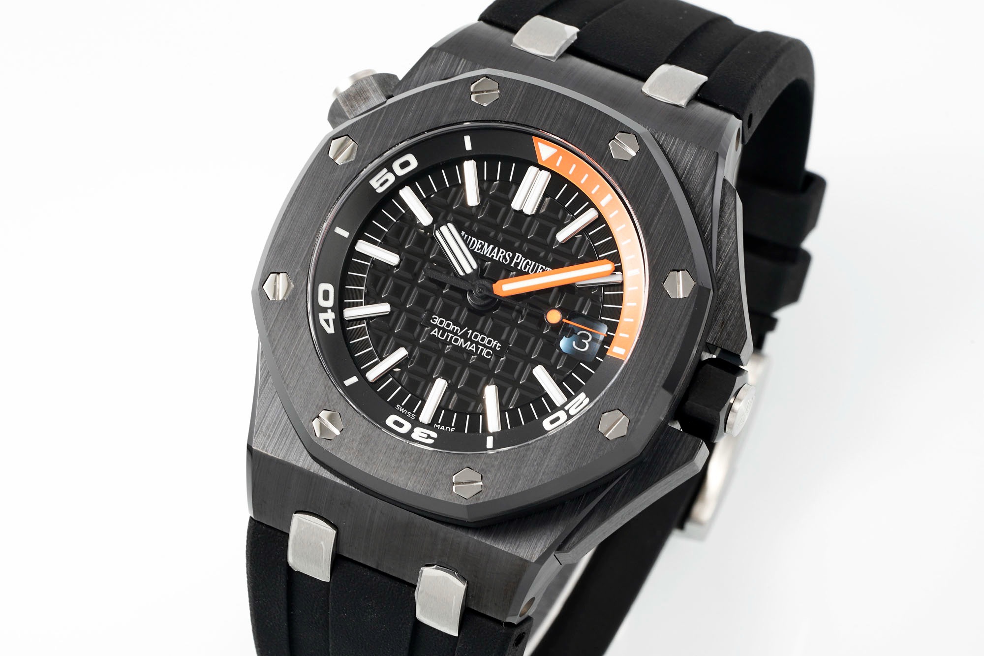 Audemars Piguet Royal Oak Offshore 15707CE Black Ceramic Diver Watch