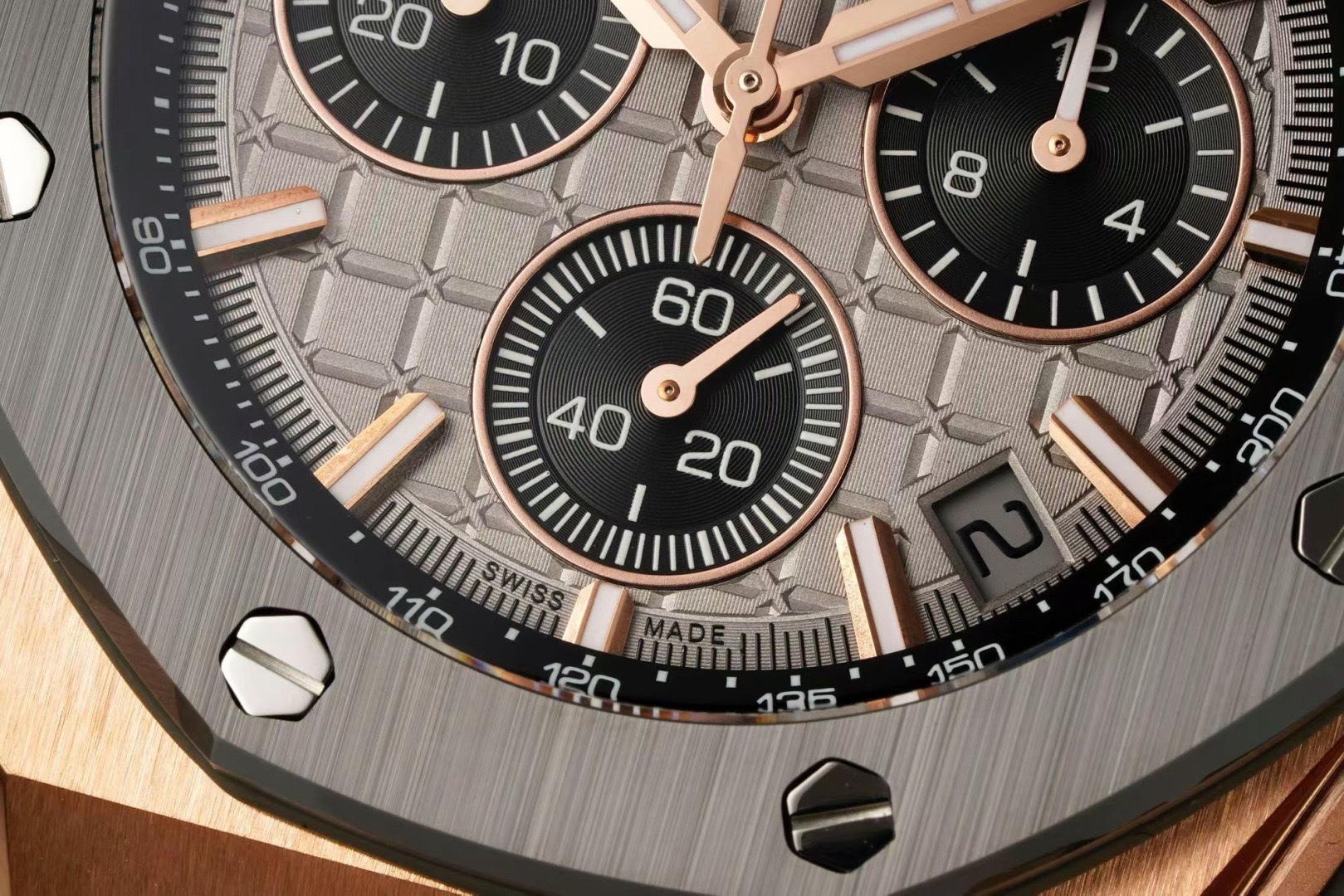 Audemars Piguet Royal Oak Offshore 26420 B28 Version 43mm Automatic Chronograph Men Watch,