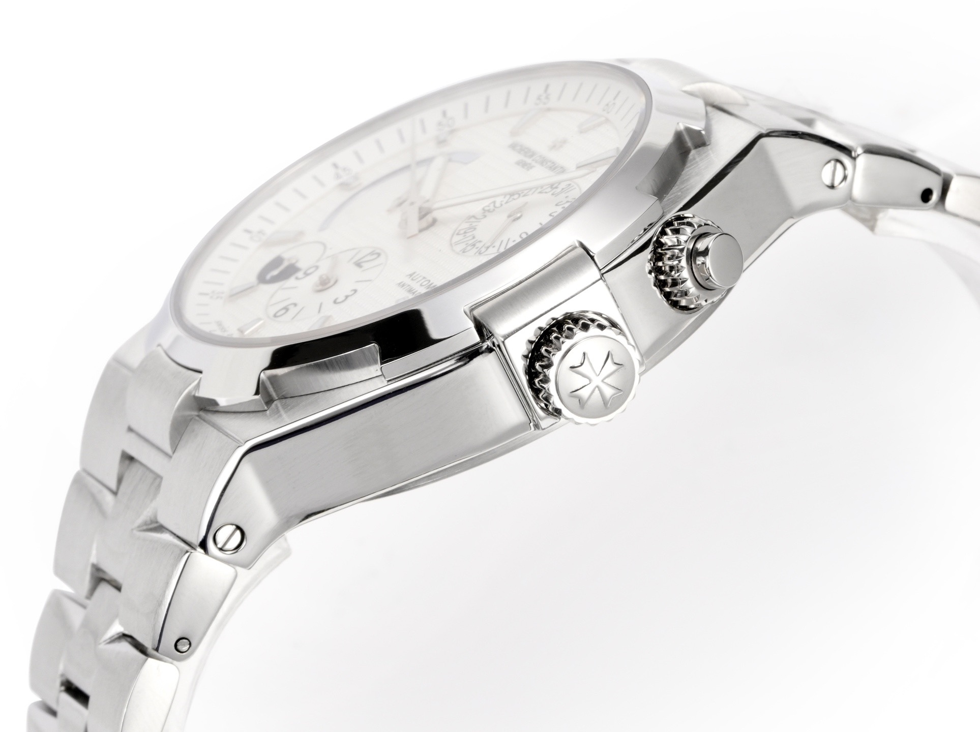 Vacheron Constantin Overseas RW4 Multifunctional Mechanical Watch, 42mm Stainless Steel Casual Business Gentleman Wristwatch