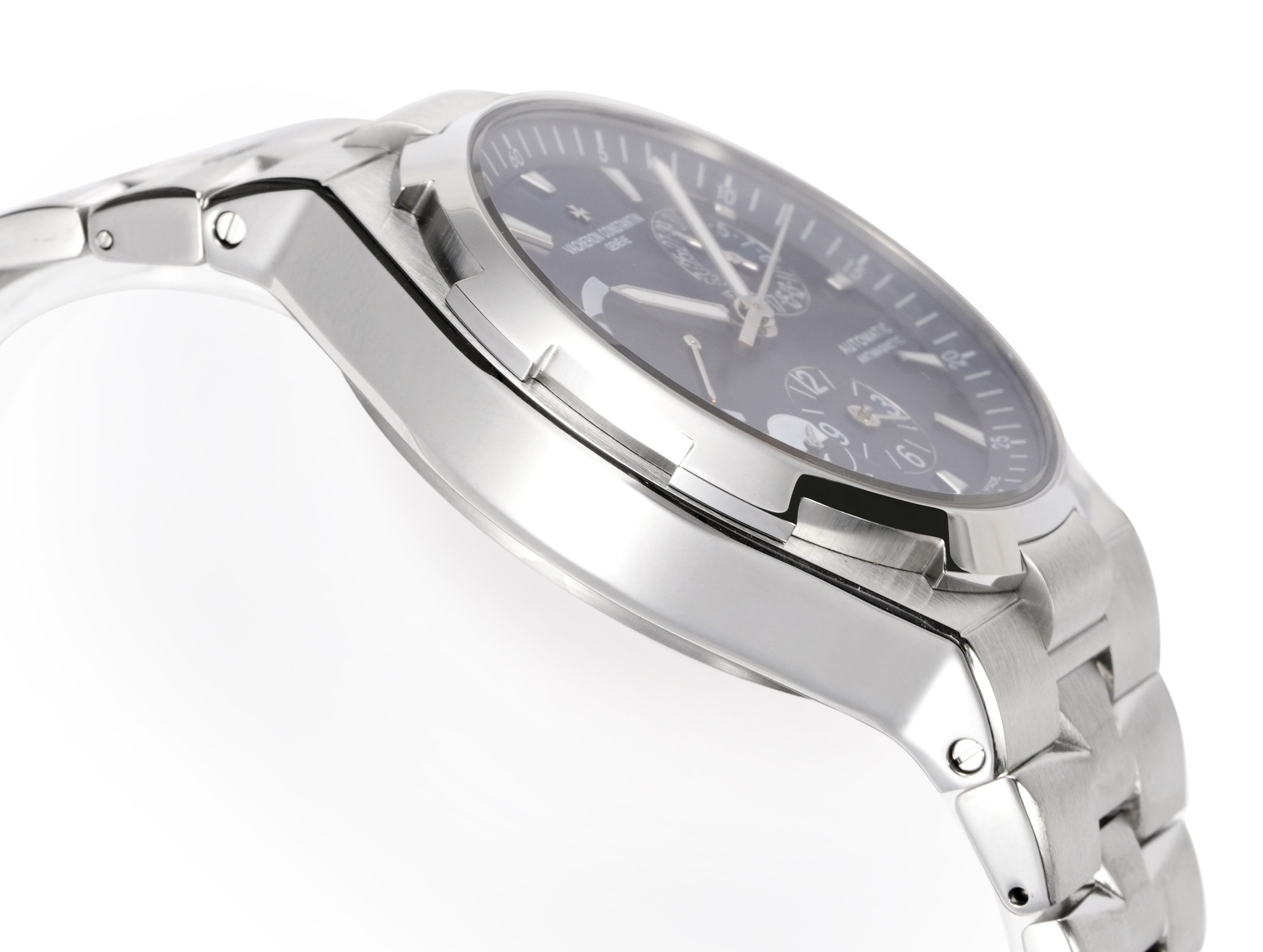 Vacheron Constantin Overseas RW4 Multifunctional Mechanical Watch, 42mm Stainless Steel Casual Business Gentleman Wristwatch