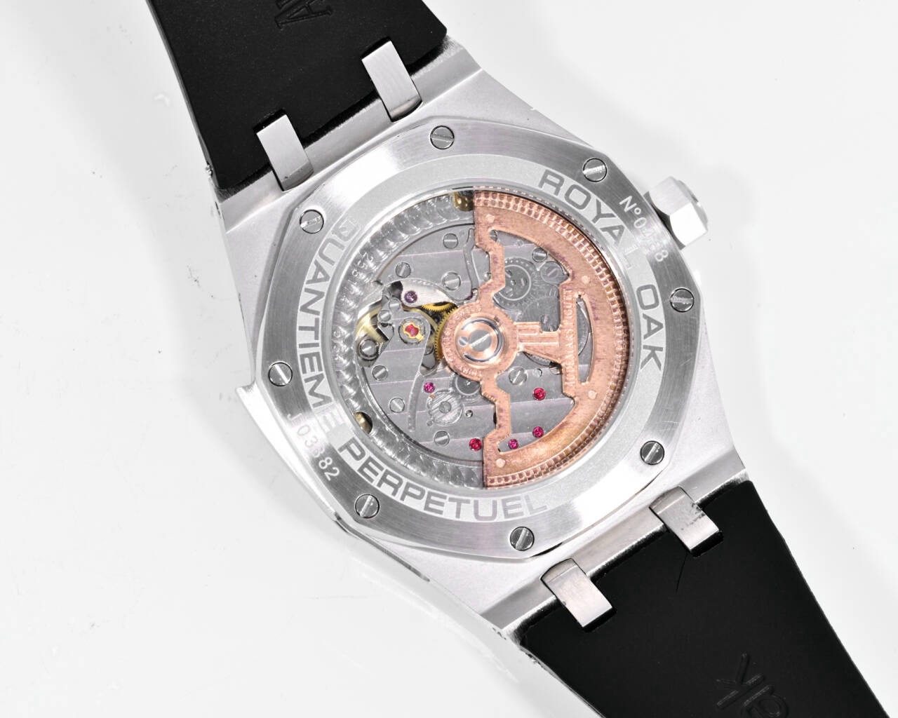 Audemars Piguet Royal Oak 42mm Men Automatic Watch, Rubber Strap, Multi Dials