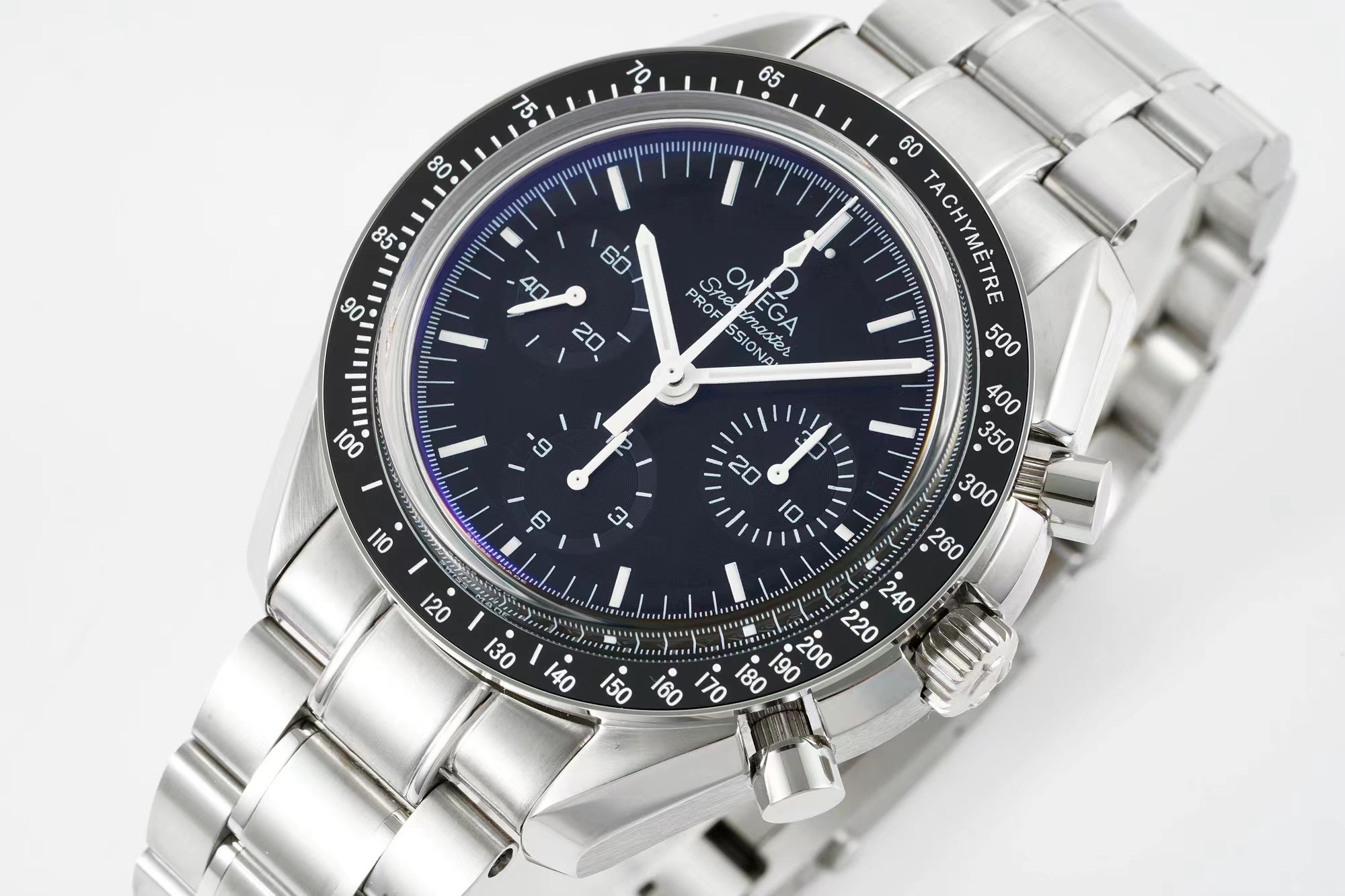 OMEGA Speedmaster Chronograph Men Watch Cal.9300 Automatic Movement 44mm
