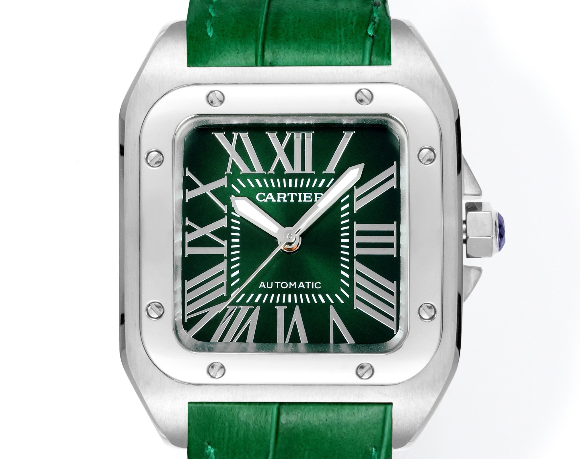 Cartier Santos 100th Anniversary Ladies Automatic Watch, 35.6mm