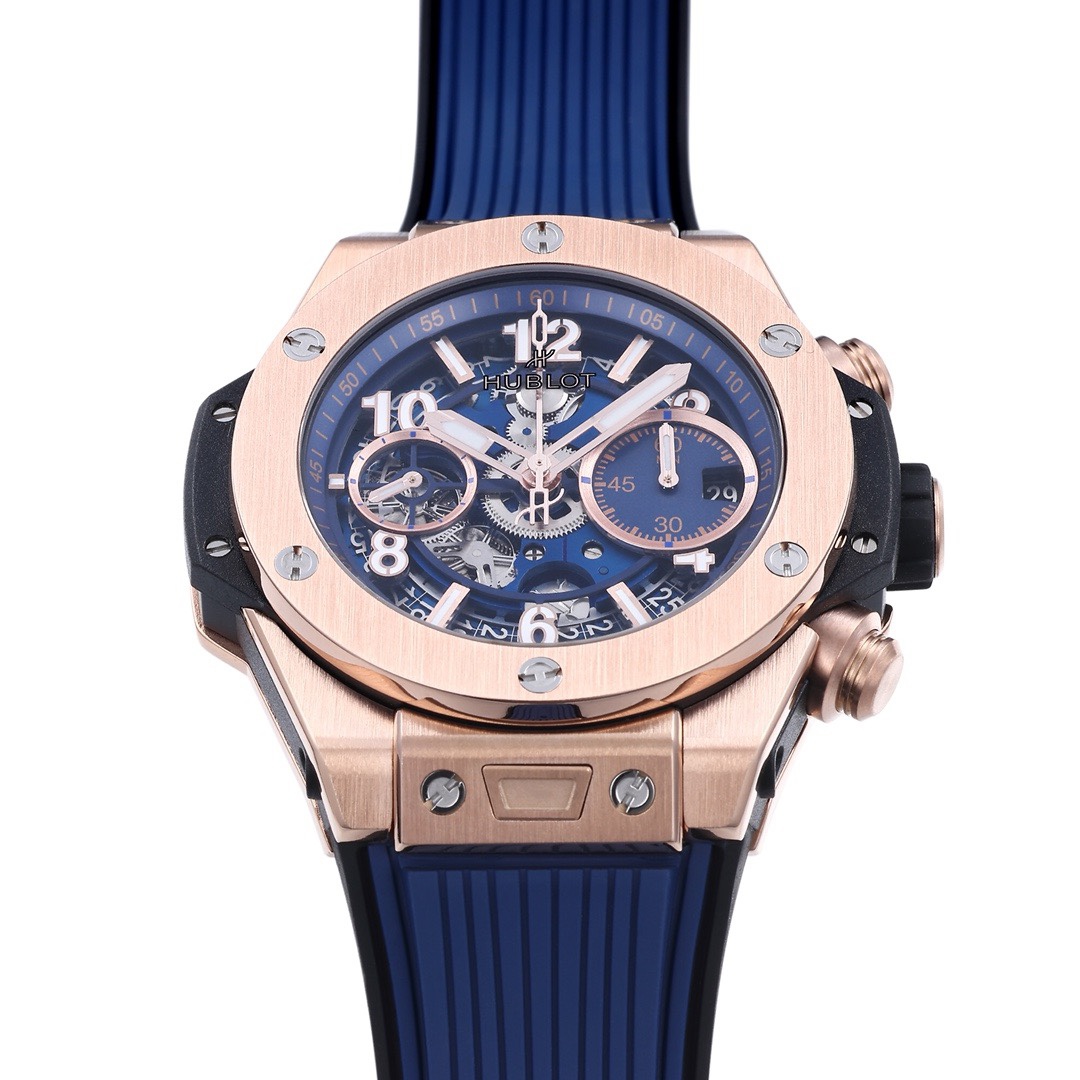 Hublot Big Bang Automatic Chronograph Watch 42mm Titanium Rubber Strap