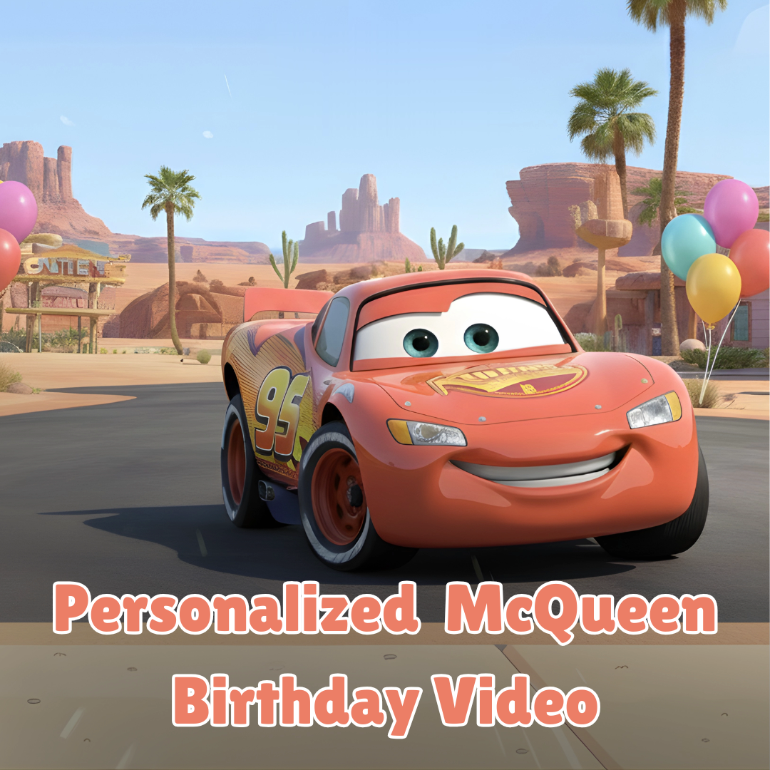 Personalized Lightning Birthday Video