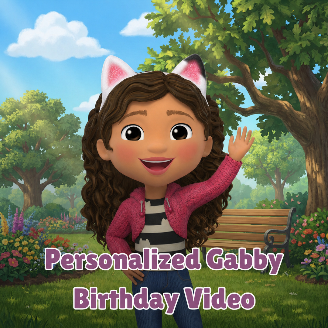 Personalized Gabby Birthday Video