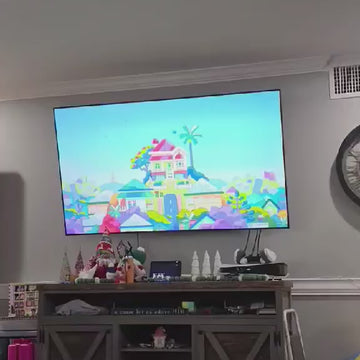 Alex watching a personalized birthday story