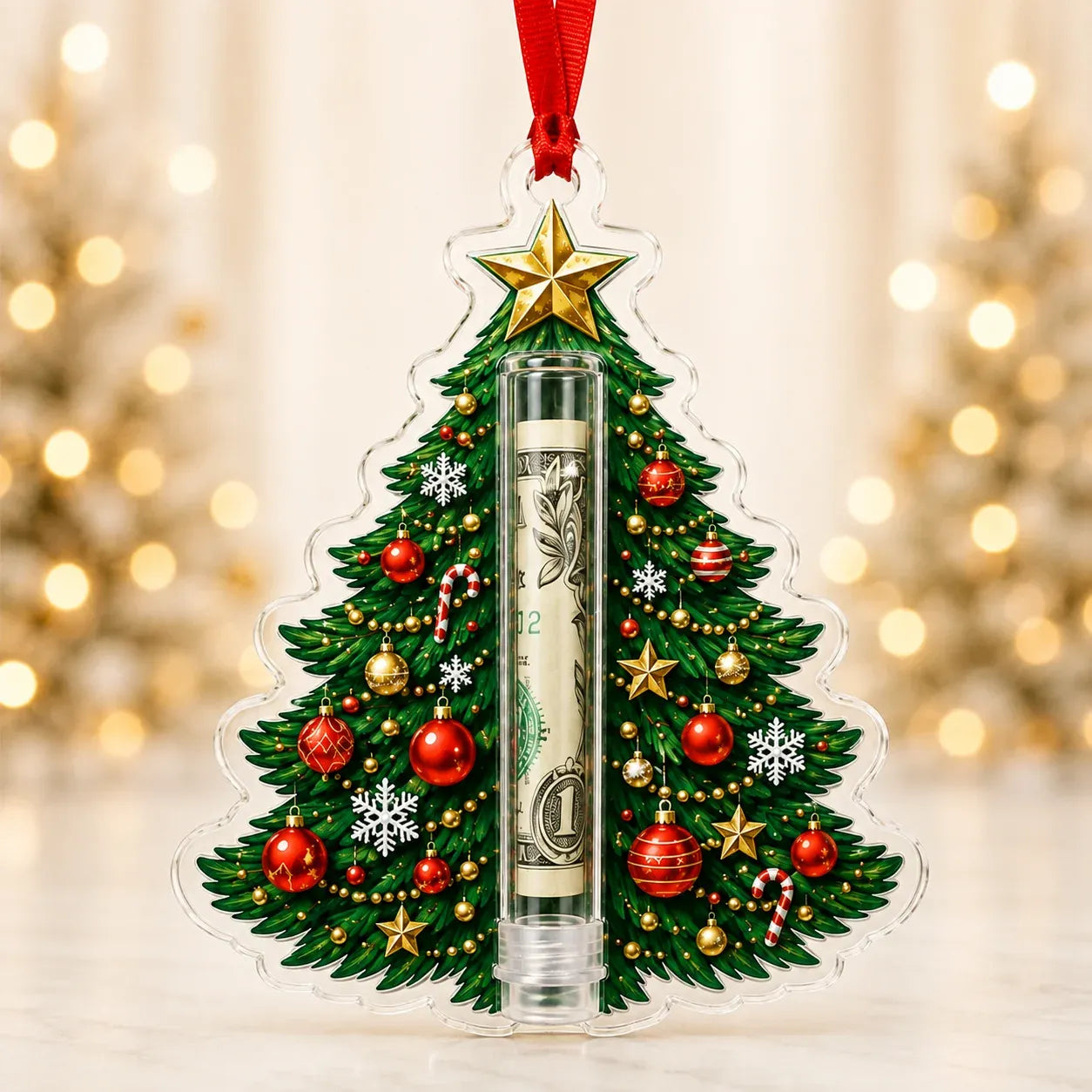 🎁💵 Weihnachts-Geldhalter-Anhänger – Verwandeln Sie Bargeld in eine weihnachtliche Überraschung