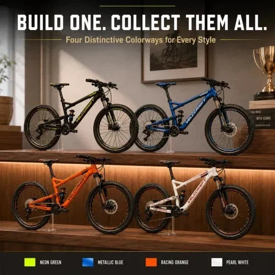 🚲DIY-Mountainbike-Bausatz – Bauen, Ausstellen & Sammeln
