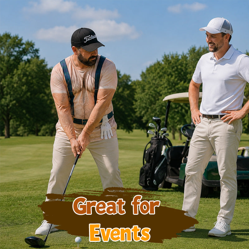   🏌️ Lustiges Golf-Kostüm-T-Shirt für Streiche