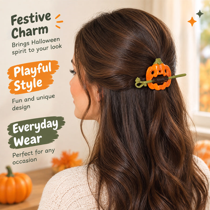   Haarspangen mit Halloween-Motiven