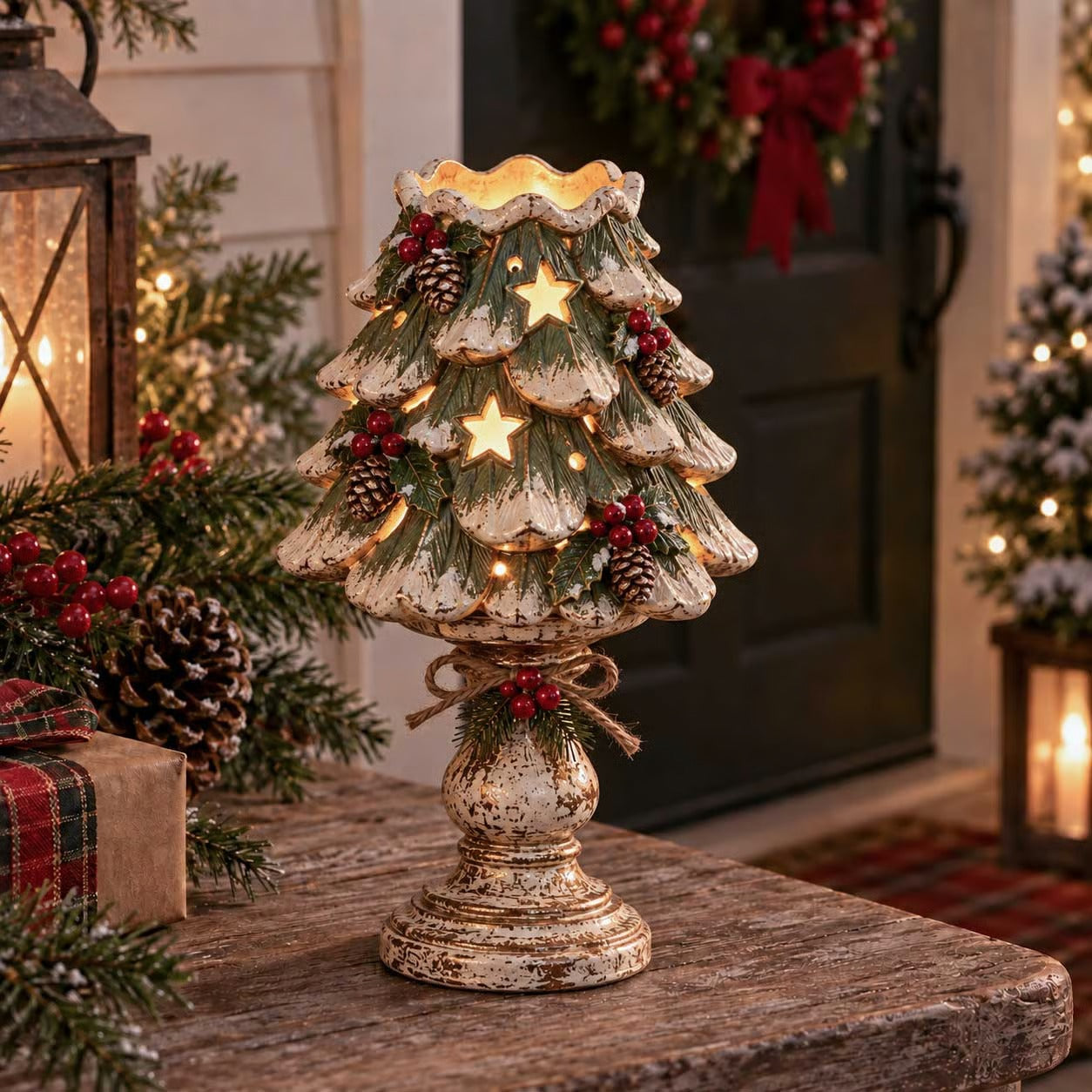 🎄 „Christmas Heirloom Glow“-Kerzenhalter-Kollektion