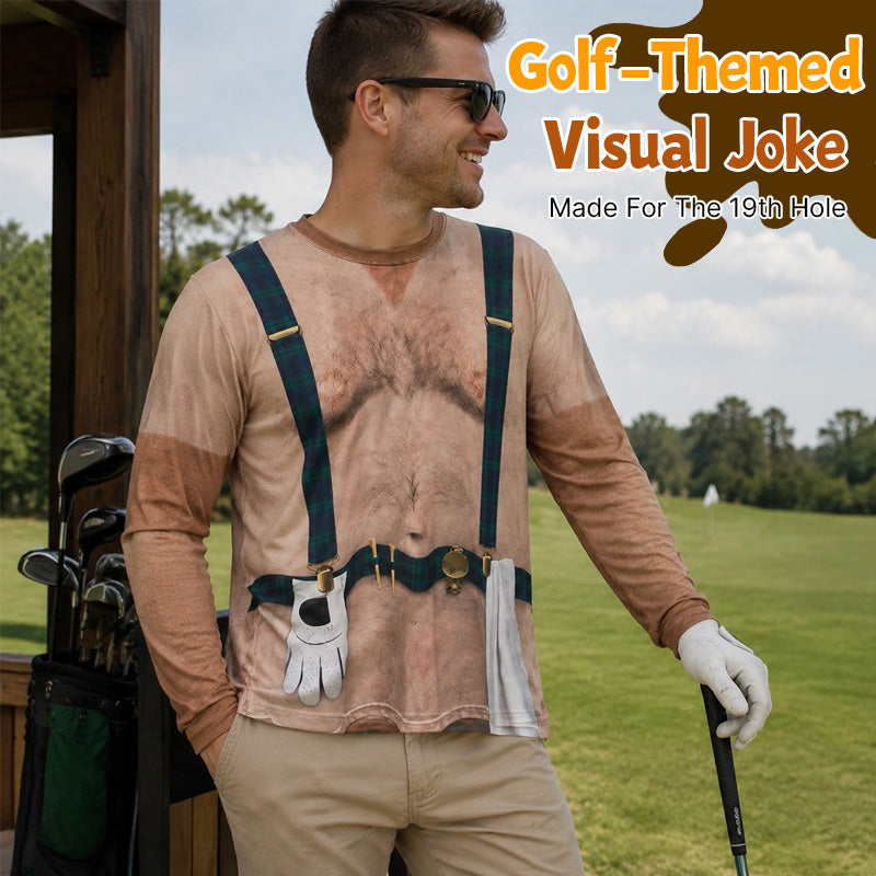   🏌️ Lustiges Golf-Kostüm-T-Shirt für Streiche