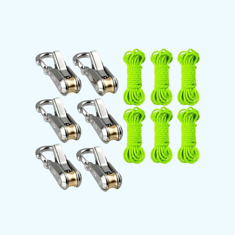   🔧Seilspannwerkzeug – Schnell, sicher und knotenfrei