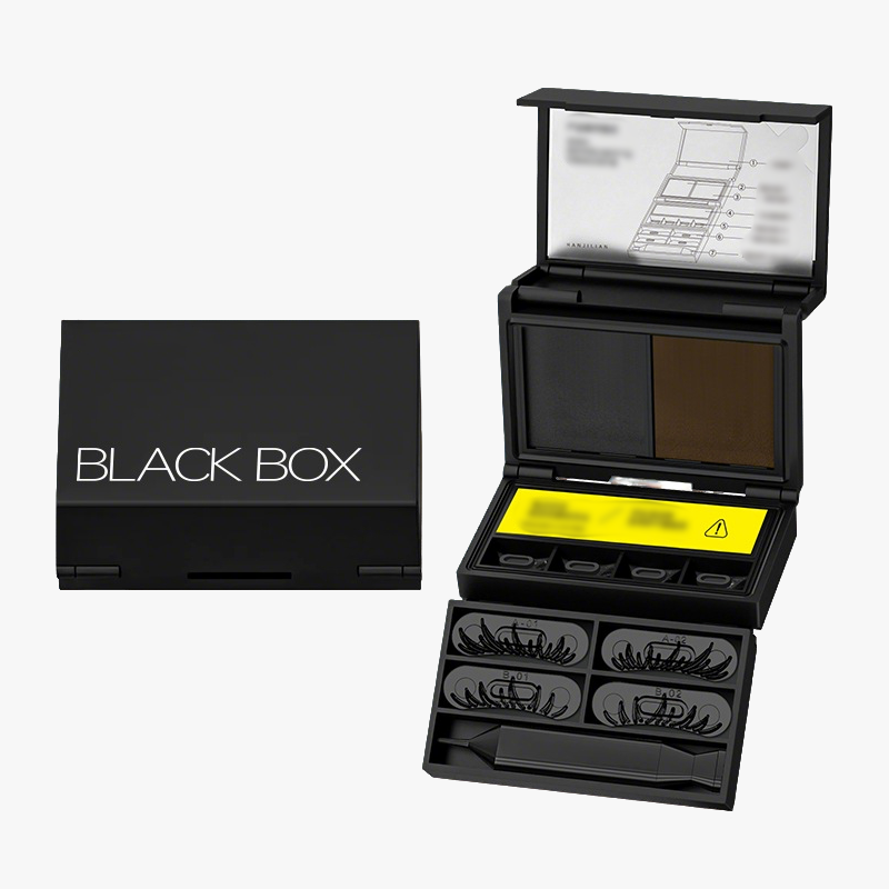3-in-1-Set für das Augen-Make-up zum Mitnehmen: Stempel für den unteren Wimpernkranz + Beauty-Mark-Dotter + Eyeliner