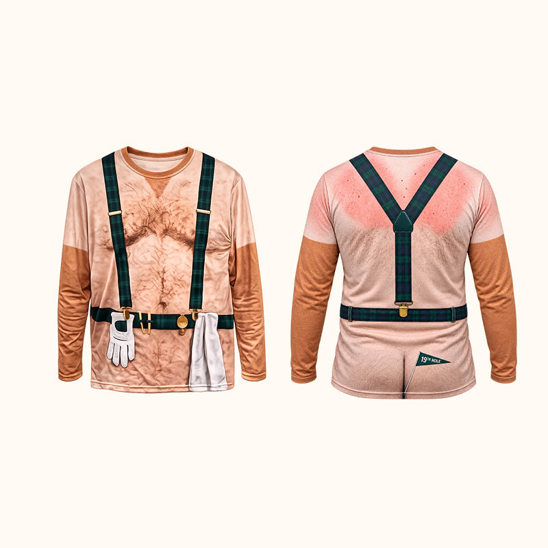   🏌️ Lustiges Golf-Kostüm-T-Shirt für Streiche