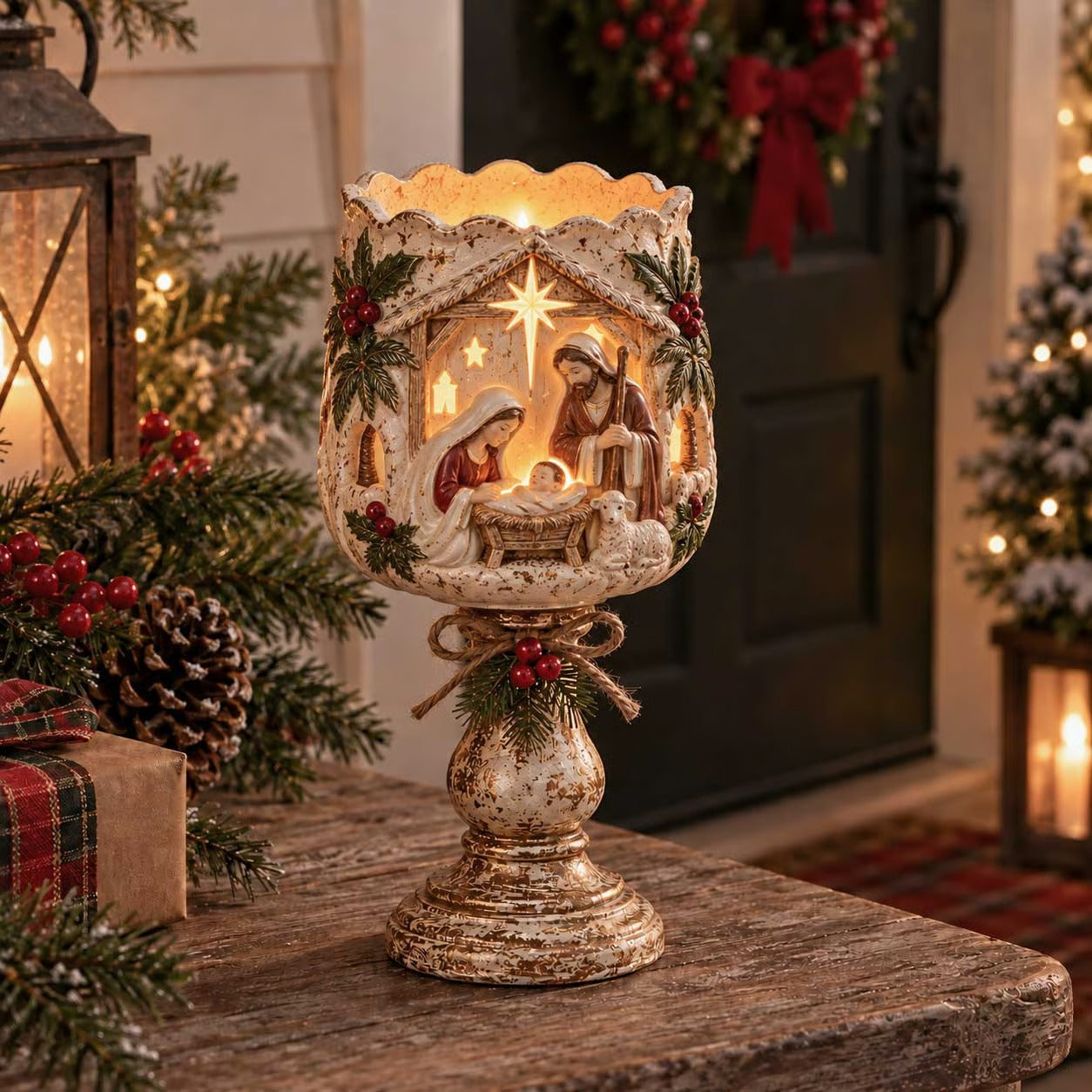 🎄 „Christmas Heirloom Glow“-Kerzenhalter-Kollektion
