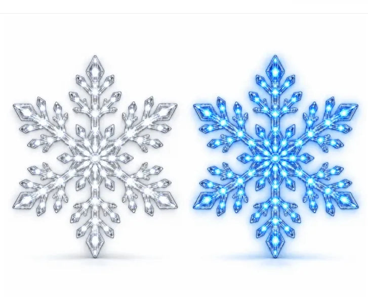   ⏳ Letzter Tag mit 40 % Rabatt – ❄️ LED-Wandleuchten in Schneeflockenform ✨