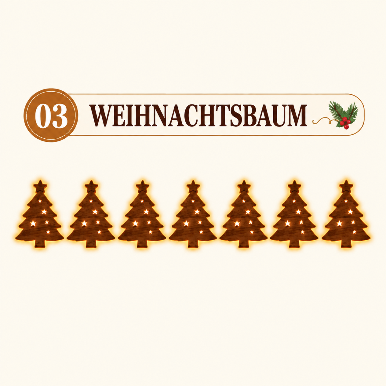 LED-Wanddekorationen mit Rentieren – festliche Weihnachtsbeleuchtung