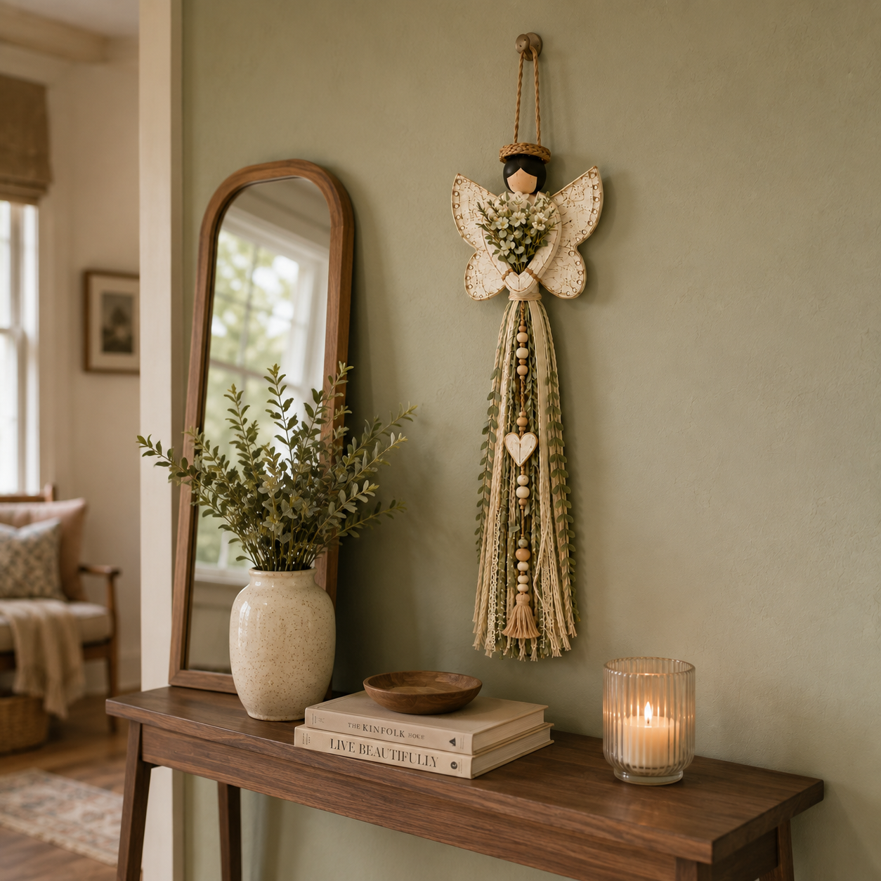   Wandbehang „Grace In Bloom Angel“