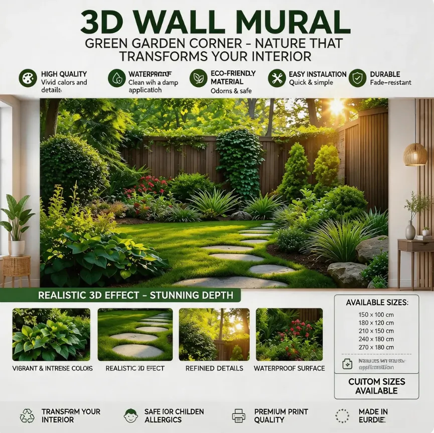 🌲🌸 Turn your backyard into an enchanted forest – one banner, endless beauty! ✨