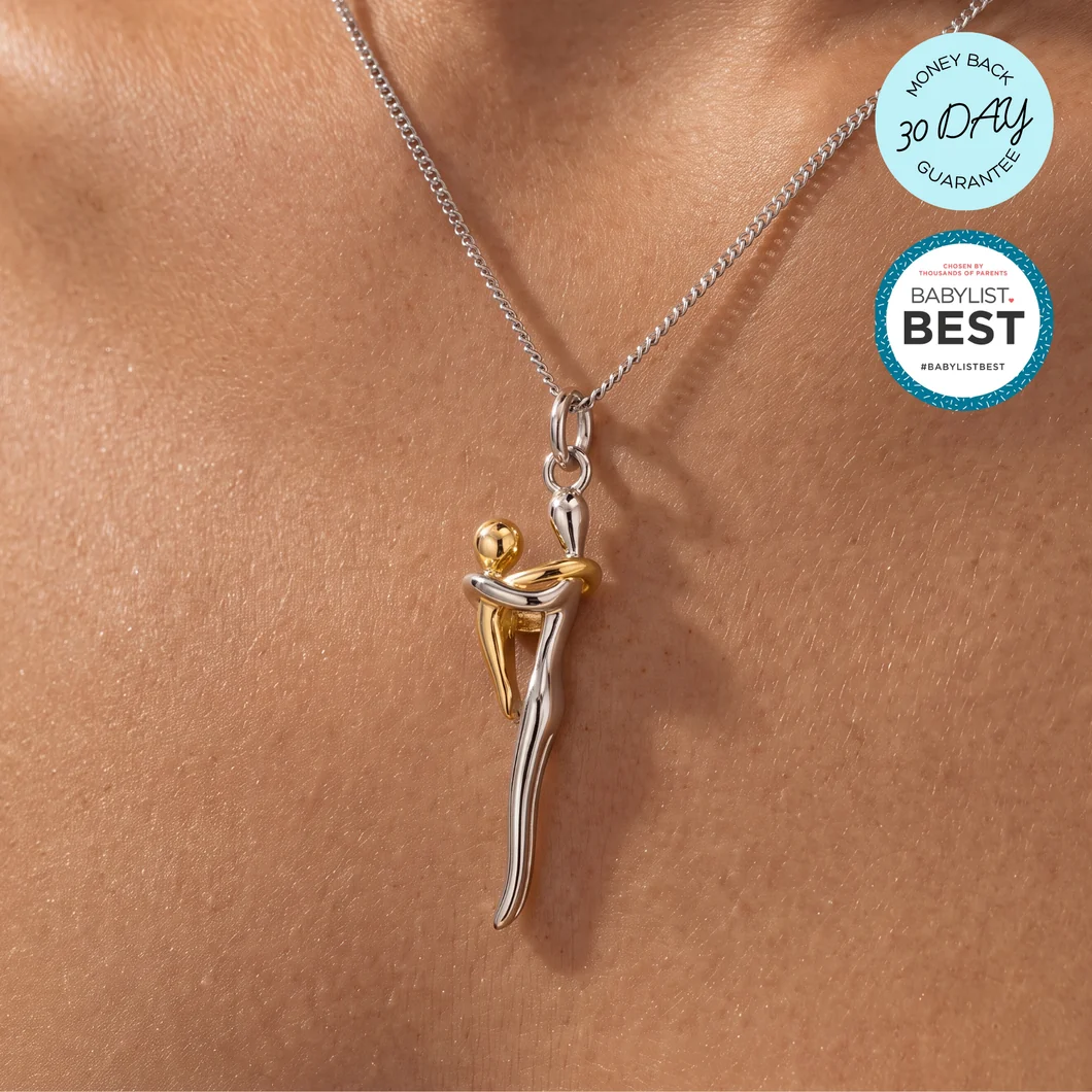 held - motherhood necklace