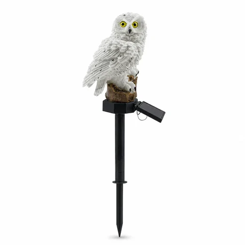 🦉Brighten your garden path today Solar Owl Pathway Light