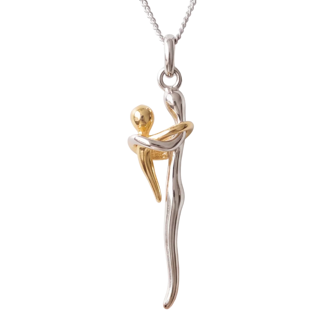 held - motherhood necklace