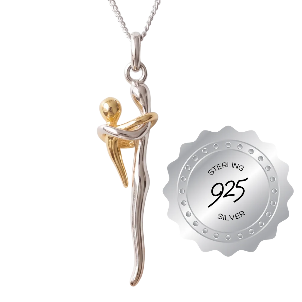 held - motherhood necklace