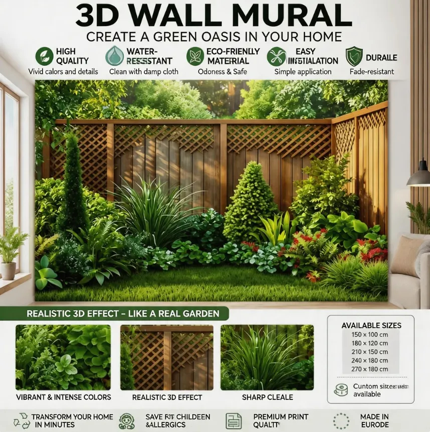 🌲🌸 Turn your backyard into an enchanted forest – one banner, endless beauty! ✨
