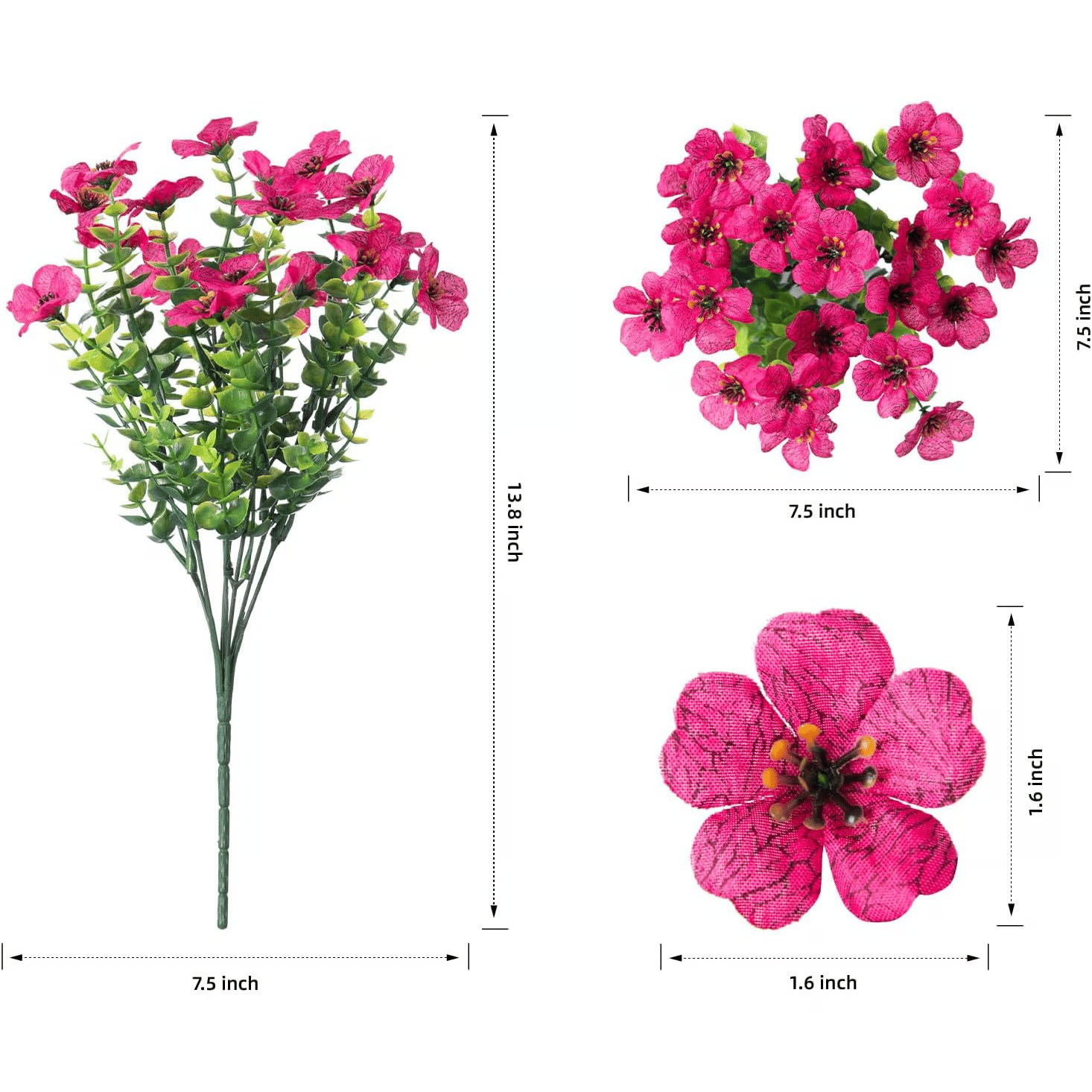 🌞Mother's Day Hot Sale 45% OFF-UV Resistant Colorful Artificial Flower