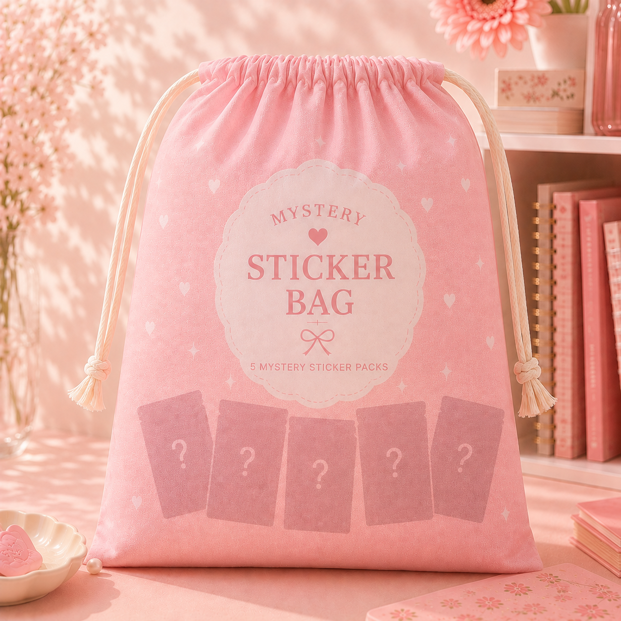 Mystery Sticker Bag ♡ 5 Surprise Sticker Packs