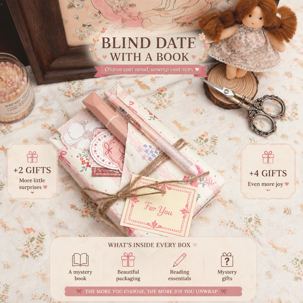 Blind Date with a Book | Mystery Book Gift Box