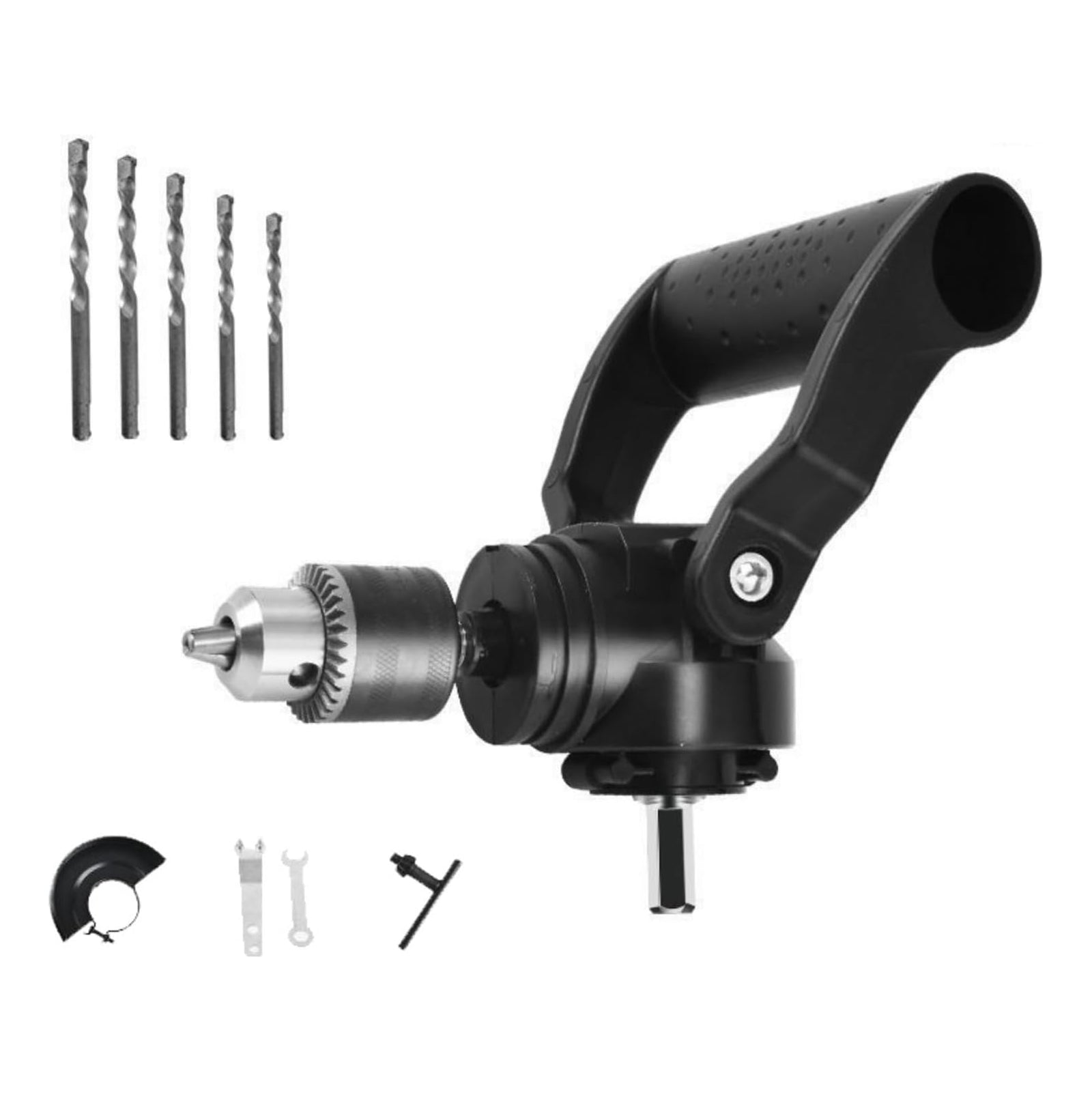 90-Degree Right Angle Drill Extension Attachment – Drill Accessory for Easy Access to Hard-to-Reach Areas