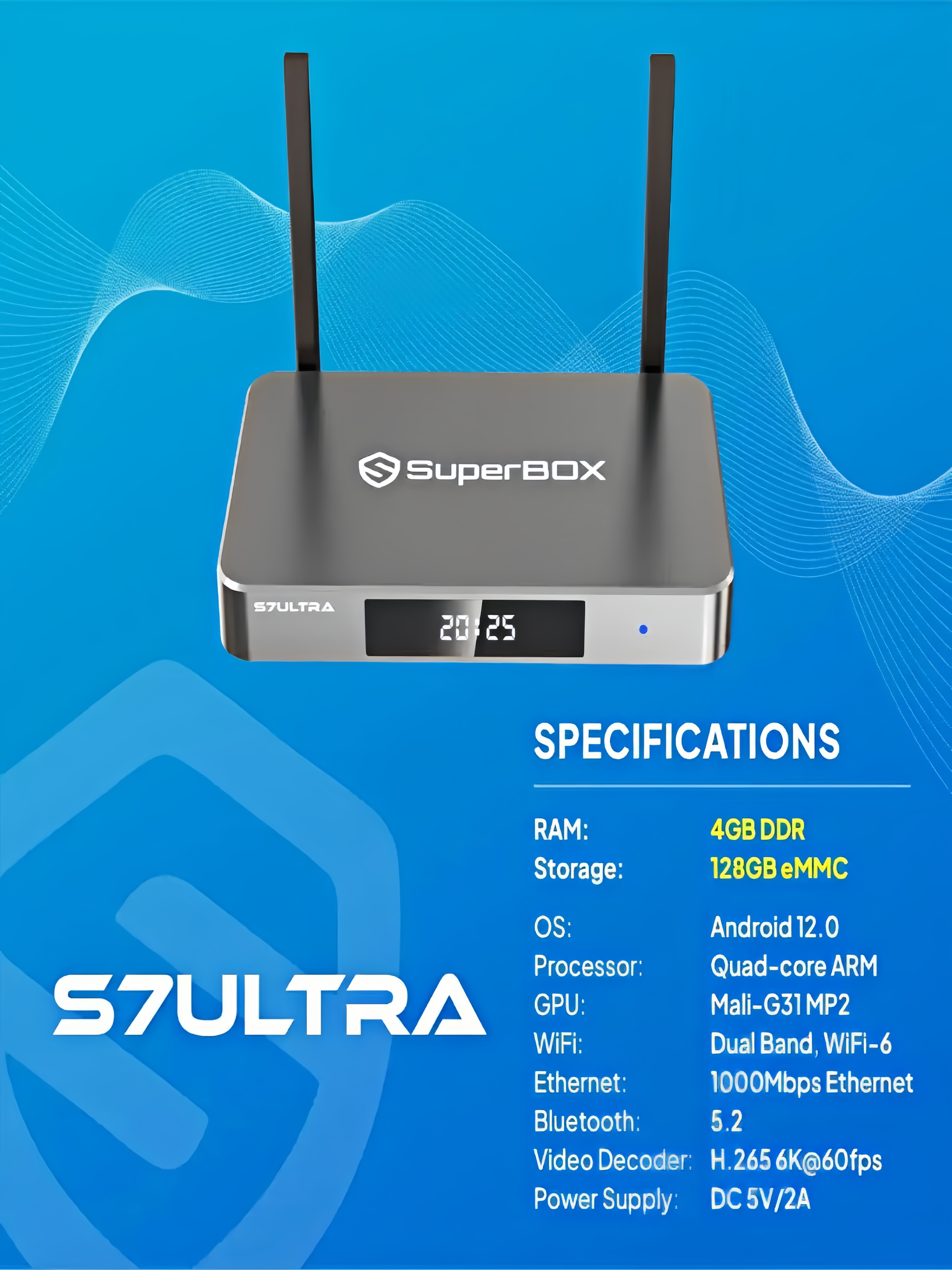 SuperBox S7 Ultra TV Box