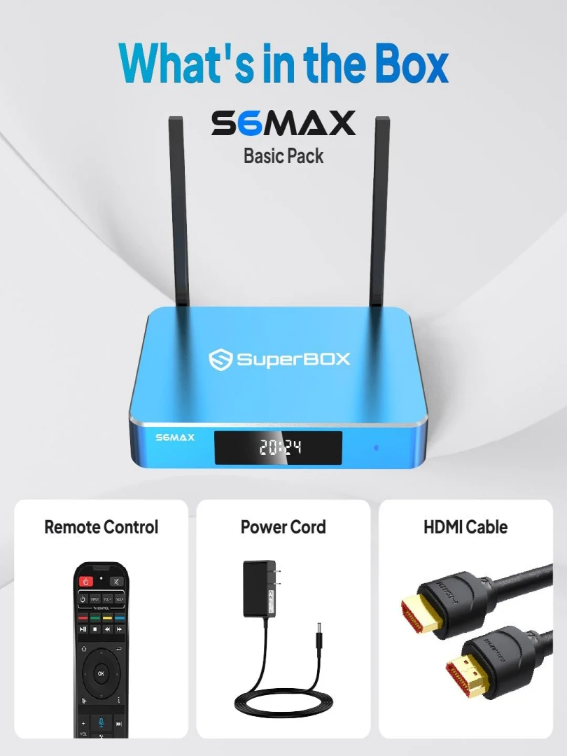 SuperBOX S6 MAX TV Box
