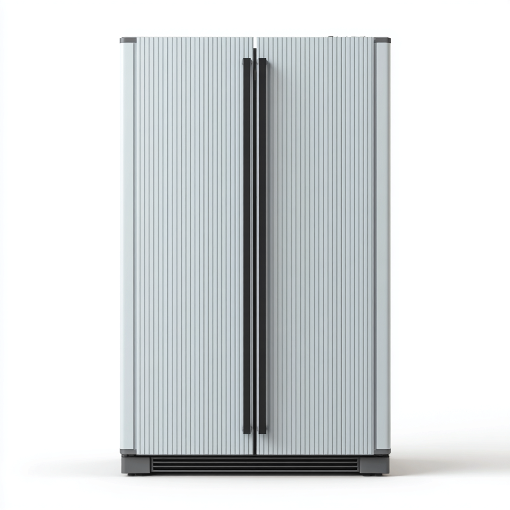 Armoire moderne 90x55x185 cm - blanc-noir - rangement pour chambre - style contemporain-Gazensahome
